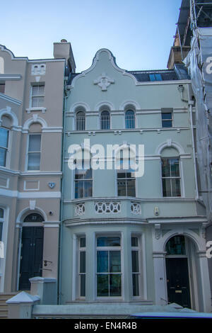 'Notting Hill' film lieu : la fête d'anniversaire : 91 Lansdowne Road, Notting Hill, Londres Banque D'Images