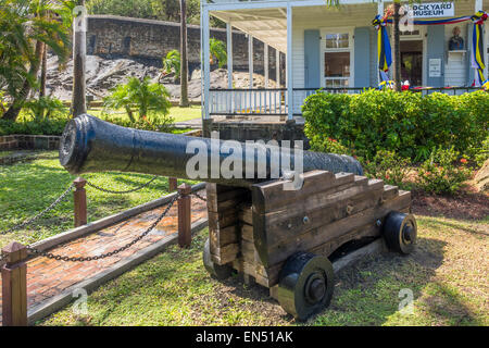 Nelson's Dockyard, English Harbour Antigua Antilles Banque D'Images