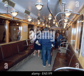 Eine Reise nach Moskau, Russland 1980 er Jahre. Un voyage à Moscou, la Russie des années 1980. Banque D'Images