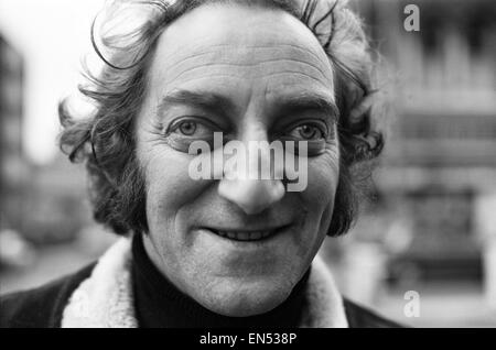 L'humoriste loufoque Marty Feldman vu ici et sur la ville. 1er mars 1969 Banque D'Images