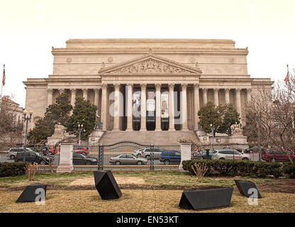 Washington, DC, USA. Mars 10,2015 . L'United States National Archives sur l'image Banque D'Images