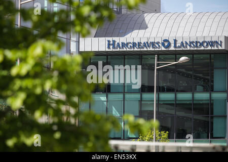 Une vue générale de l'Hargreaves Lansdown Road à l'ancrage du siège (A4). Banque D'Images