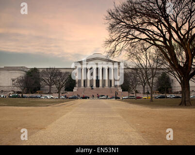 Les Archives nationales, Washington DC Banque D'Images