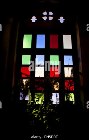 Dans Vrodado Anastaseos church. L'île de Syros, dans les îles Grecques Banque D'Images