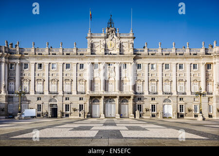 Madrid, Espagne, à la cour du Palais Royal.