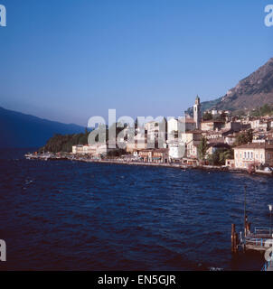 Hotel Limone sul Garda, Italie des années 1970, San Lorenzo al Mare er Jahre. Vacances à Limone sul Garda, Lac de Garde, Italie 1970. Banque D'Images