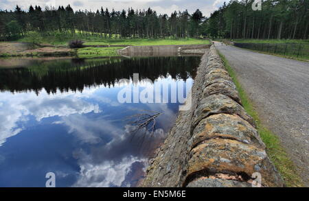 Réservoir dans le Yorkshire, UK Banque D'Images