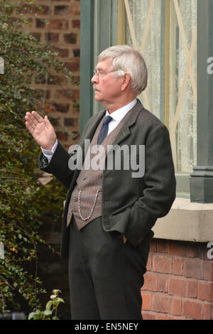 Tom Courtenay joue le caporal Jones sur l'Armée de l'annonce' de film dans le Yorkshire avec : Tom Courtenay Où : Yorkshire, Royaume-Uni Quand : 24 Oct 2014 Banque D'Images