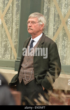 Tom Courtenay joue le caporal Jones sur l'Armée de l'annonce' de film dans le Yorkshire avec : Tom Courtenay Où : Yorkshire, Royaume-Uni Quand : 24 Oct 2014 Banque D'Images