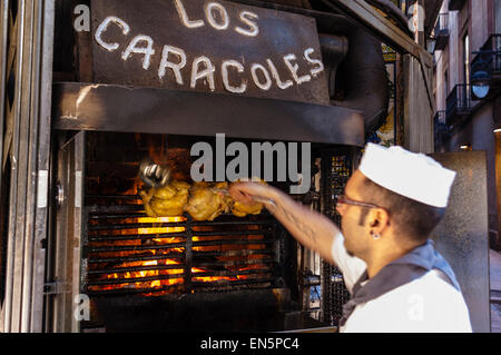 Casa Bofarull, Restaurante los Caracoles, Restaurant Los Caracoles, quartier Gothique, Ciutat Vella,Barcelone, ​​Catalonia, Espagne Banque D'Images