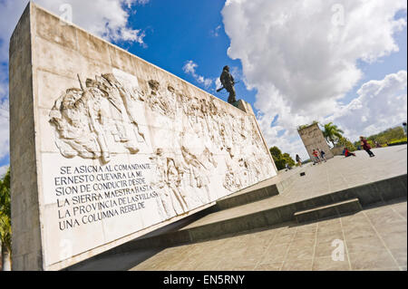 Vue horizontale du Mausoleo Che Guevara à Santa Clara. Banque D'Images
