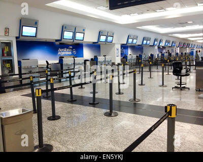 L'aéroport Jorge Newberry Buenos Aires, Argentine Banque D'Images