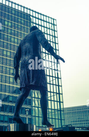 Statue en l'ONU, Bruxelles Banque D'Images