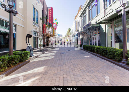 Las Vegas, la Promenade Linq Banque D'Images