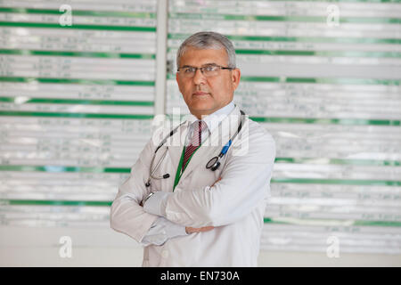 Portrait d'un médecin Banque D'Images