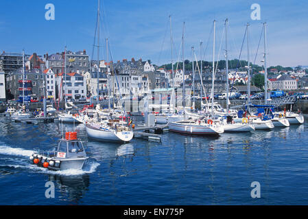 St Peter Port Marina, Guernsey, Channel Islands Banque D'Images