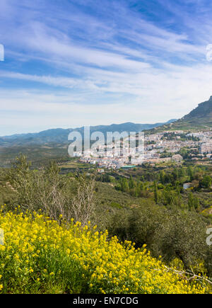 Vue de la ville de Cazorla, Jaen, Région de l'Andalousie, Espagne Banque D'Images