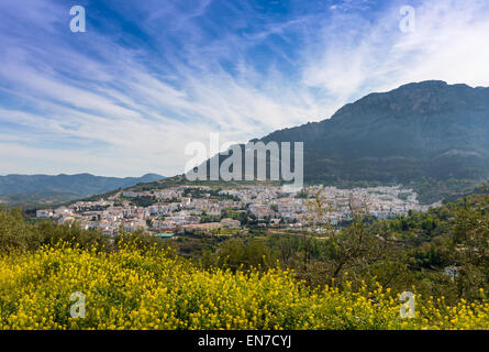 Vue de la ville de Cazorla, Jaen, Région de l'Andalousie, Espagne Banque D'Images