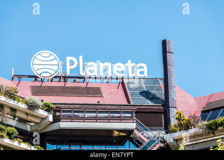 Grupo Planeta siège social à Barcelone, Catalogne, Espagne Banque D'Images