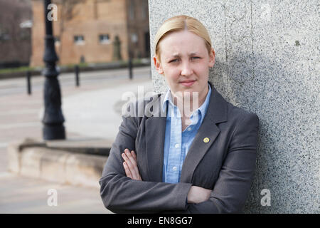 Mhairi Noir, député, le 20 ans, candidat pour SNP et Paisley Renfrewshire South qui a battu le travail Douglas Alexander au siège à Westminster Banque D'Images