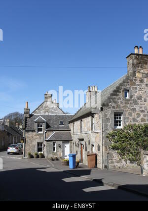 Scène de rue Falkland Fife Ecosse Avril 2015 Banque D'Images