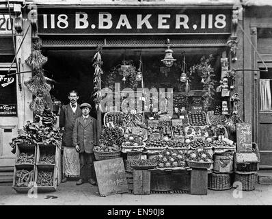 Marchand de boutique, Deal, Kent Angleterre Banque D'Images