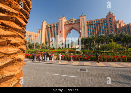 Dubaï, l'hôtel Atlantis Resort. Palm Dubai. Banque D'Images