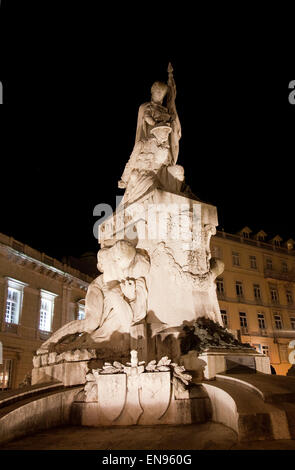 Monument aux morts de la Grande Guerre à Lisbonne - Portugal Banque D'Images