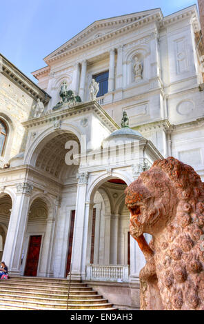 L'Italie, Lombardie, Bergamo Alta, la cathédrale de Sant'Alessandro Banque D'Images