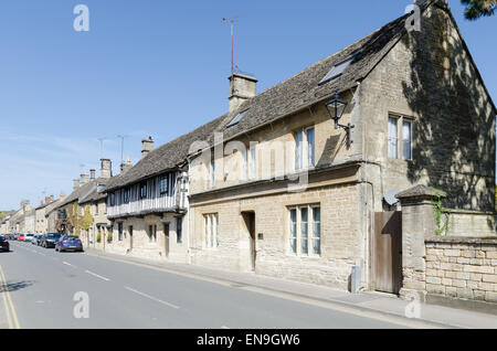 Place du marché de la ville de Cotswold Northleach Banque D'Images