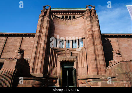 Kunsthalle, Mannheim, Bade-Wurtemberg, Allemagne | Hall of Arts (Kunsthalle), Mannheim, Baden-Wurttemberg, Germany Banque D'Images