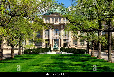 Bronx, New York : l'LuEsther Mertz Bibliothèque de recherche au Jardin Botanique de New York * Banque D'Images