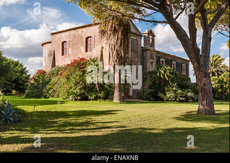 Sicile, Italie - les jardins de San Giuliano près de Catane. Banque D'Images