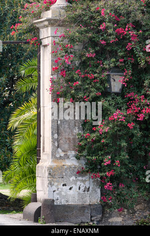 Sicile, Italie - les jardins de San Giuliano près de Catane. Banque D'Images