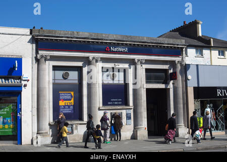 Direction générale de la banque Nat West Finchley High Street Banque D'Images