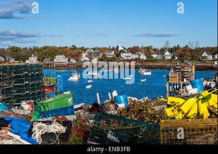 Corea Harbor, Maine, ME, USA Banque D'Images