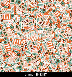 Modèle logique ethnique. Vector illustration Banque D'Images