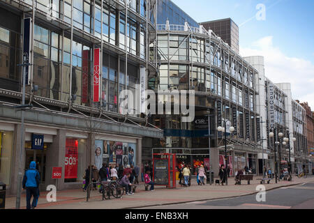 L'Irlande du Nord, Belfast, Castlecourt, centre commercial de l'avenue Royal. Banque D'Images