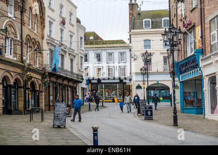 Rue Folkestone Kent UK Rendezvous Banque D'Images