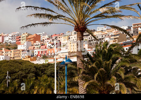 Capitale de l'île de San Sebastian de La Gomera, La Gomera, Canary Islands, Spain, Europe Banque D'Images