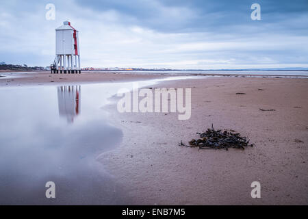 Le phare à Burnham on Sea à Somerset Banque D'Images