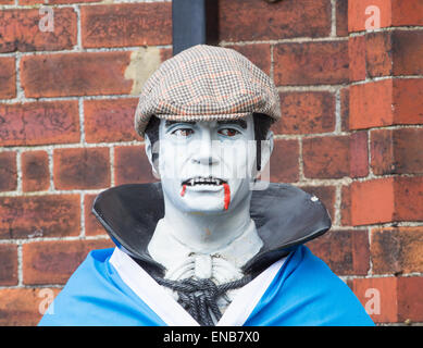 Tour de Yorkshire course de VTT en passant par Whitby sur scène un Banque D'Images