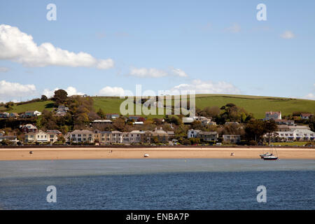 Vue sur le village de North Devon Instow Banque D'Images