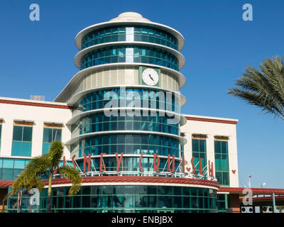 Le terminal de croisière de Disney à Cap Canaveral Floride FL Banque D'Images