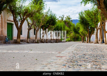 Molinos, une petite ville de Valles Calchaquies, Salta, Argentine. Banque D'Images