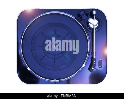 Un gros plan d'une couronne d'enregistrement Banque D'Images