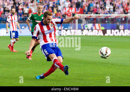 Bilbao, Espagne. 09Th Mai, 2015. Jorge Resurreccion Merodio de milieu Atletico de Madrid . La Liga football. Par rapport à l'Atlético de Madrid Athletic Club Bilbao au stade Vicente Calderon. Credit : Action Plus Sport/Alamy Live News Banque D'Images