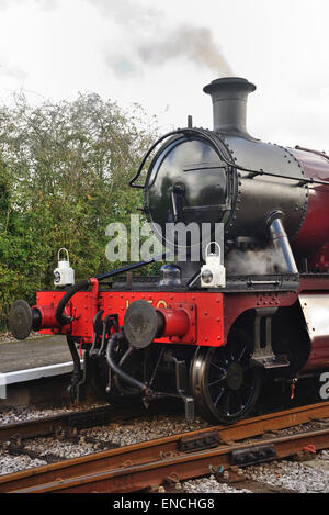 Avant la fin de la classe 2-6-2 4575 GWR locomotive no 5521, vu ici comme No L150. Banque D'Images