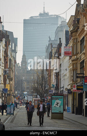 King Street Manchester UK Banque D'Images