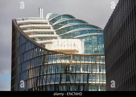 Manchester green building Le Noma Un Angel Square Co-operative AC Banque D'Images